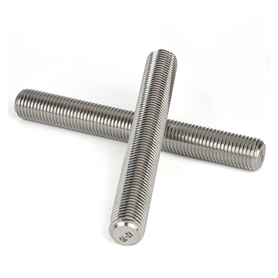 304不銹鋼A2-70雙倒角牙棒B級DIN976B-1